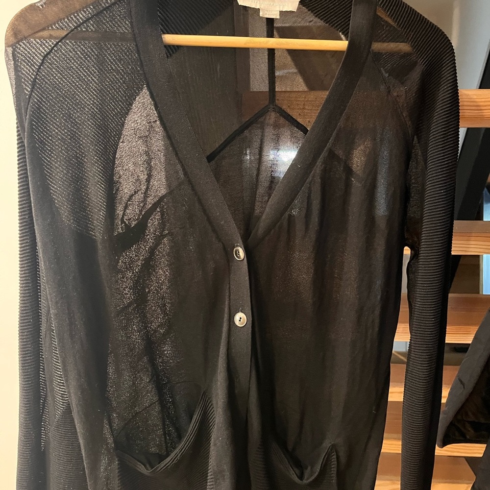 Alexander Wang Sheer Cardigan - Picture 2 of 6